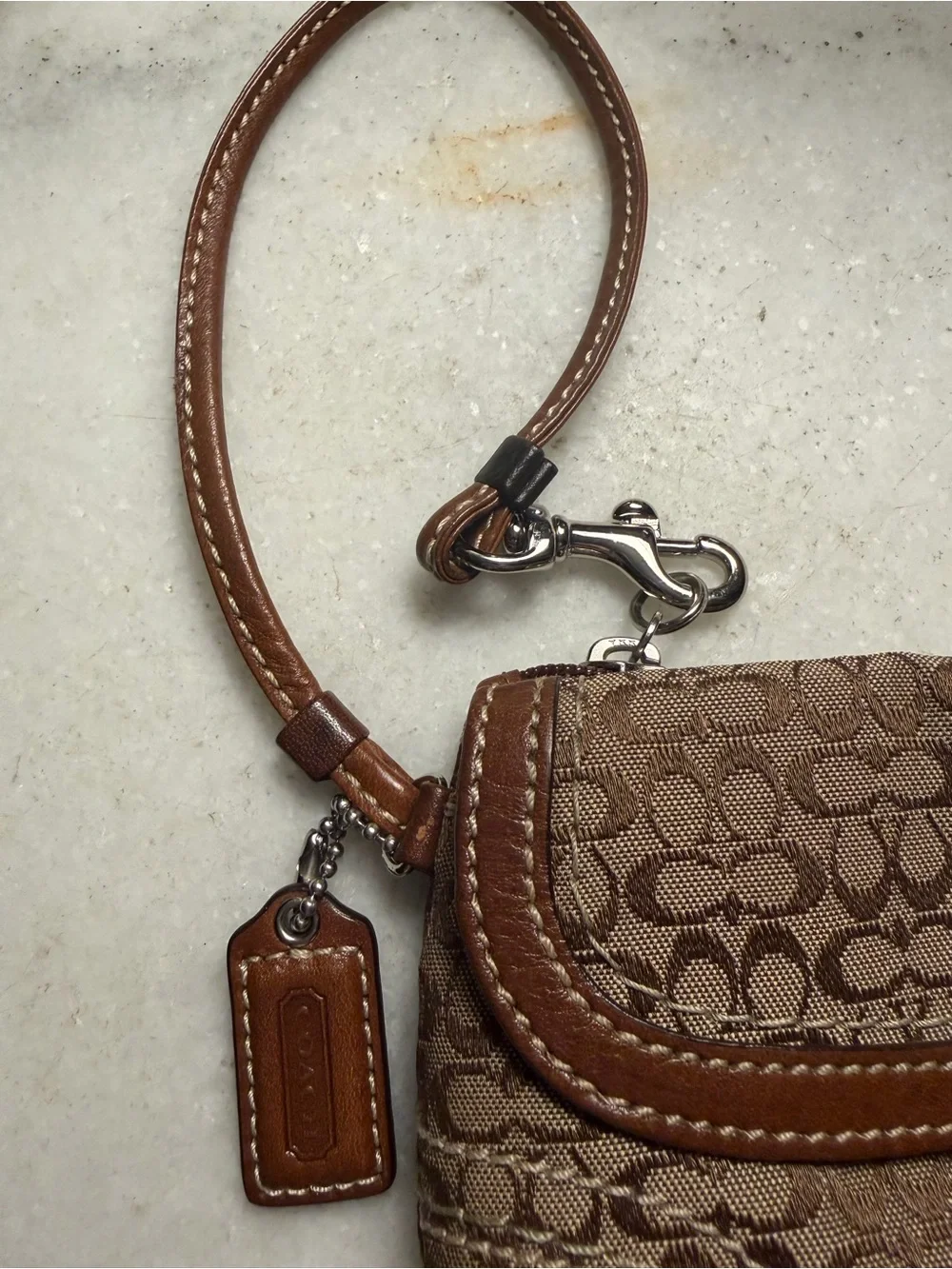 Vintage Coach Soho Wristlet